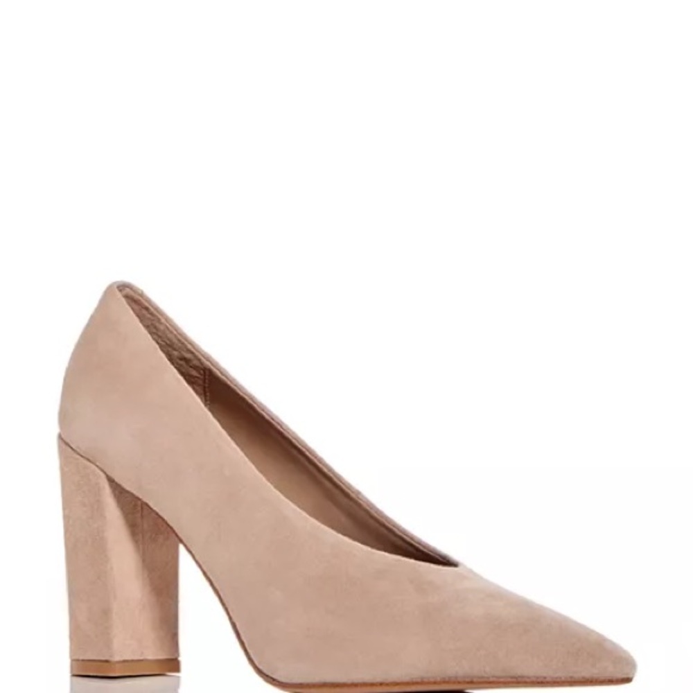 NWT Jeffrey Campbell Suede Potent Toe Pump - Picture 1 of 12
